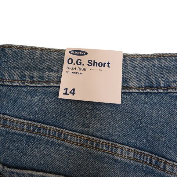 Old Navy Womens 14 O.G. Short High Rise 3" Inseam NEW - Picture 8 of 10